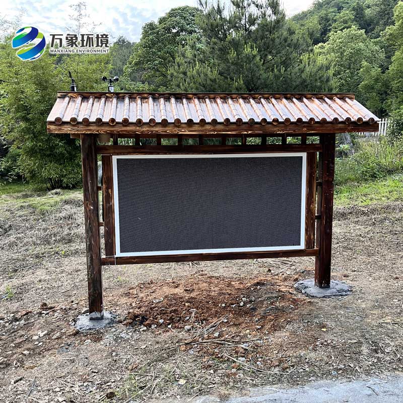 防腐木款負(fù)氧離子監(jiān)測(cè)站——自然與科技的結(jié)合 防腐木款負(fù)氧離子監(jiān)測(cè)站——自然與科技的結(jié)合