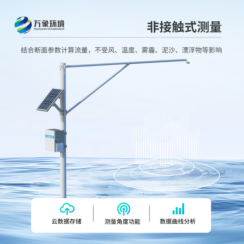 河道水位監(jiān)測離不開我們的雷達(dá)式水位監(jiān)測站！