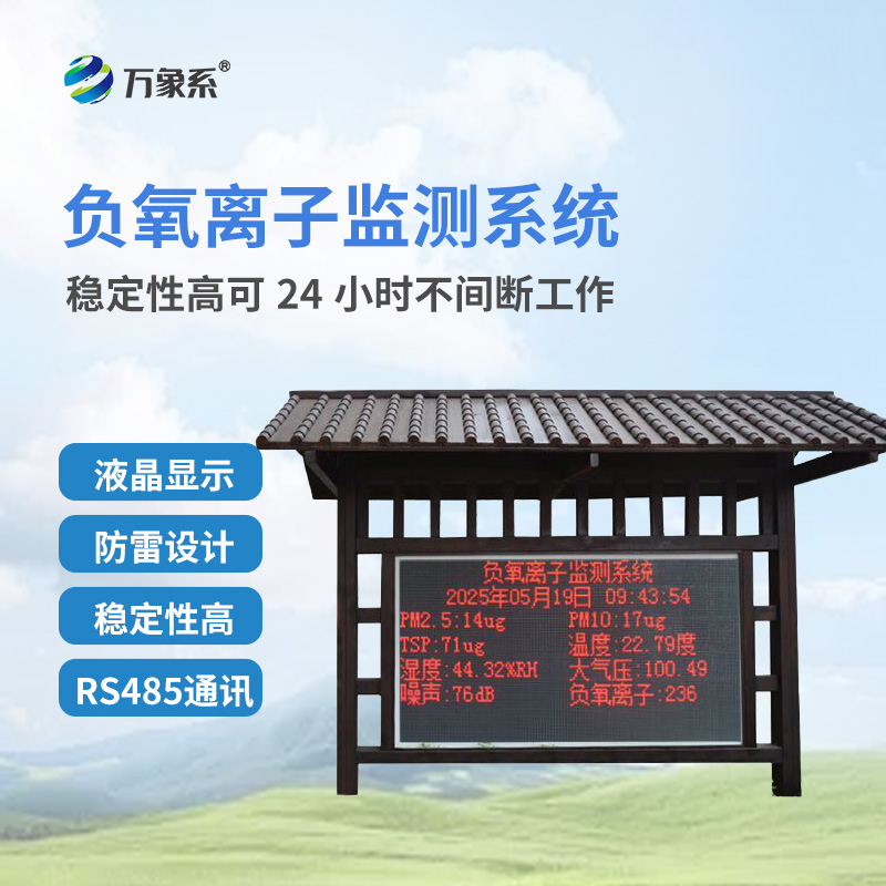 城市綠肺的“清新指數(shù)”:公園負(fù)氧離子監(jiān)測(cè)系統(tǒng) 城市綠肺的“清新指數(shù)”:公園負(fù)氧離子監(jiān)測(cè)系統(tǒng)