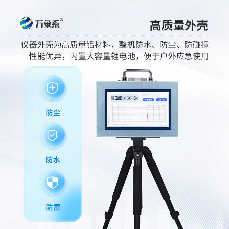 便攜式能見度監(jiān)測儀，不靠肉眼判濃霧？揭秘前向散射的測量魔法